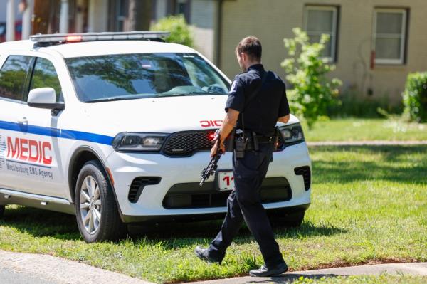 The suspect was found dead after police entered the home wher<em></em>e they barricaded themselves inside.