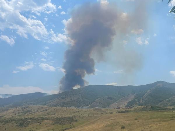 Quarry Fire_afternoon of Aug 2 2024