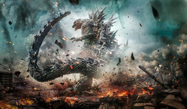 Godzilla movie art 