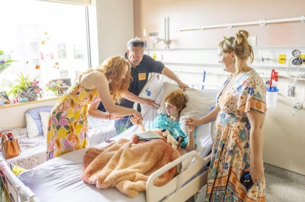 Mamie Laverock's hospitalization.