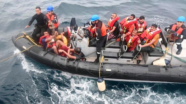 The Indian Navy's long-range maritime reco<em></em>nnaissance aircraft P-8I is also assisting in the search operations. It is learnt that the oil tanker was going towards the Yemeni port of Aden and it capsized off Oman's Duqm. It is not known how the tanker capsized.