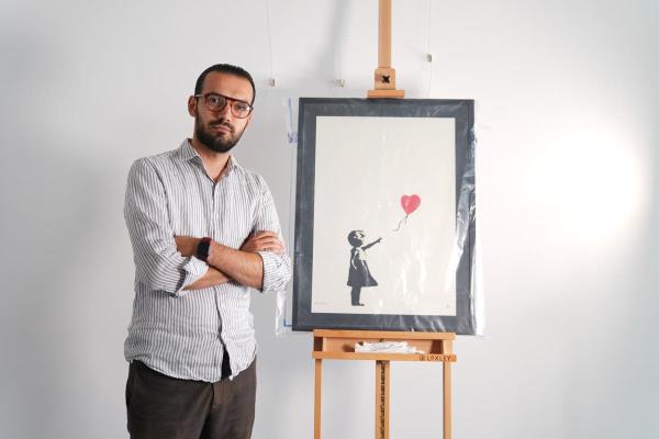 班克西的作品被盗，画廊经理“震惊”