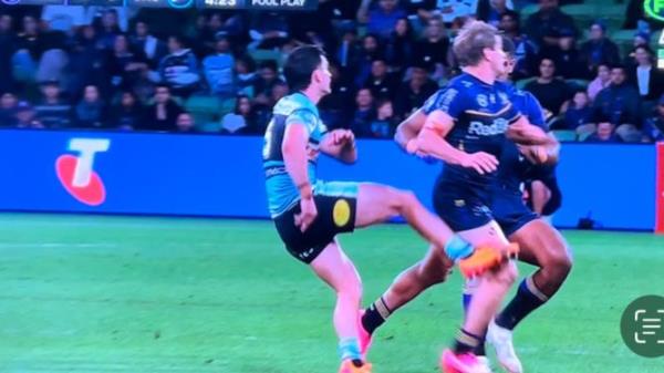 The Melbourne Storm are fighting a dangerous co<em></em>ntact charge on Harry Grant, with the NRL denying suggestions they’ve cracked down on defenders running into kickers.