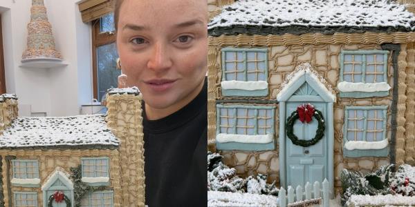 贝克将《假日》中的小屋制作成蛋糕后，在TikTok上走红