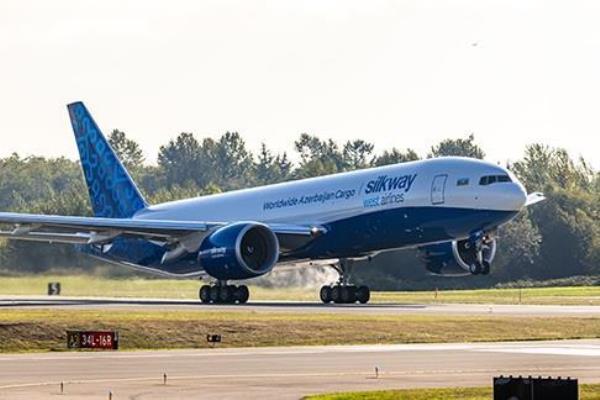 阿塞拜疆西部丝绸之路接收首架777F飞机
