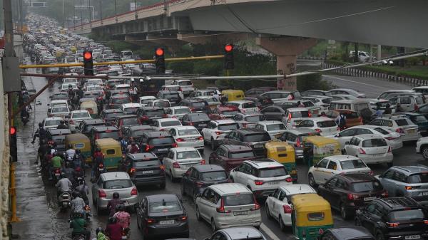 Public transportation services, including buses and metro trains, were also impacted, with delays reported across various lines.