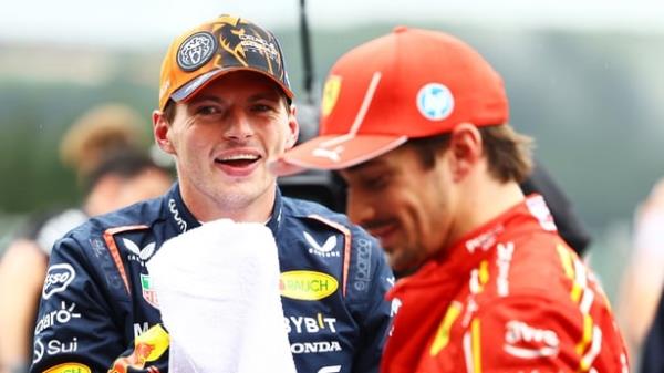 在维斯塔潘被罚后，勒克莱尔在比利时获得杆位