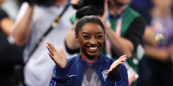 西蒙·拜尔斯(Simone Biles)的一段三秒钟的视频成为了互联网上最受欢迎的新表情包