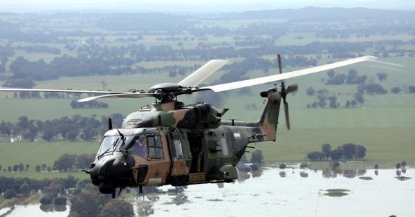 澳大利亚MRH90在海上坠毁，四名机组人员失踪