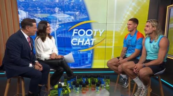 Footy stars Bailey Smith and Kalyn Po<em></em>nga discussed their Stuff That Matters involvement,