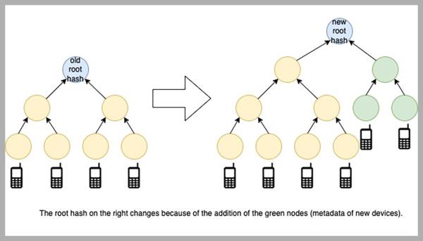 Illustrated data tree displaying how smartpho<em></em>nes can be compromised