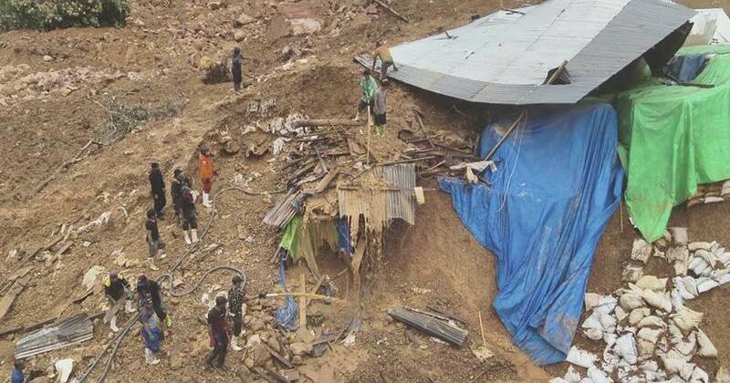 印度尼西亚山体滑坡幸存者讲述逃离泥浆的故事