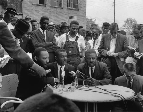 Dr. Martin Luther King Press Conference