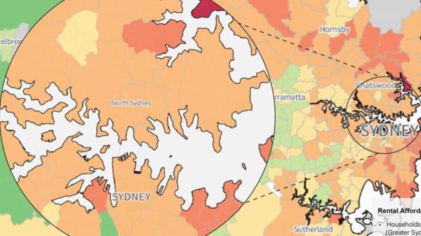 澳大利亚各地的租房负担能力降至历史最低点
