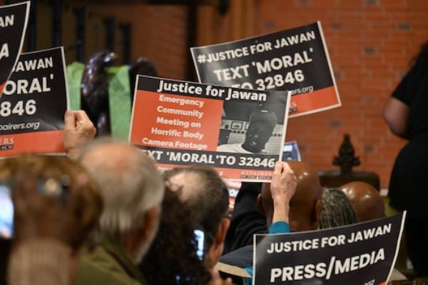 Emergency Community Meeting and rally for Jawan Dallas