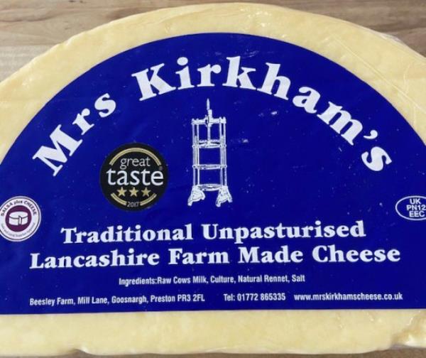 Warning as your popular Christmas cheese might have E.coli Mrs Kirkham?s Cheese Lancashire Cheese