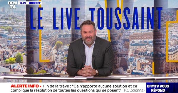 “我们总有一天会再见面的”：布鲁斯·杜桑向BFMTV告别