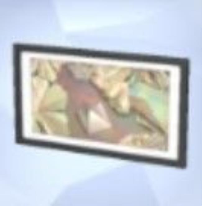 An androgynous Sim with dark hair and a fair skintone wears a blue hoodie, black t-shirt, and black shorts. They're looking into the eyepiece of a very large microscope inquisitively.