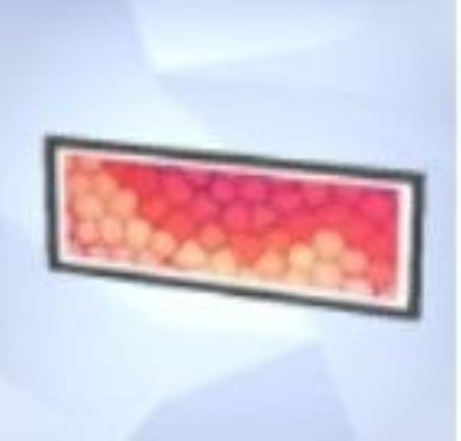 A screenshot of the Sims 4 shows the microscope print titled Cell Block