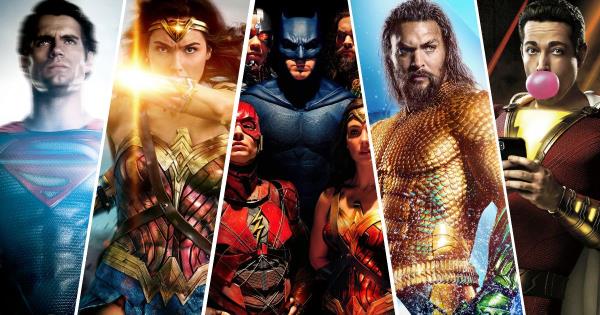 DCU Movies including Man of Steel, Wo<em></em>nder Woman, Aquaman, Shazam, and Justice League